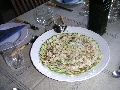 carpaccio of courgettes